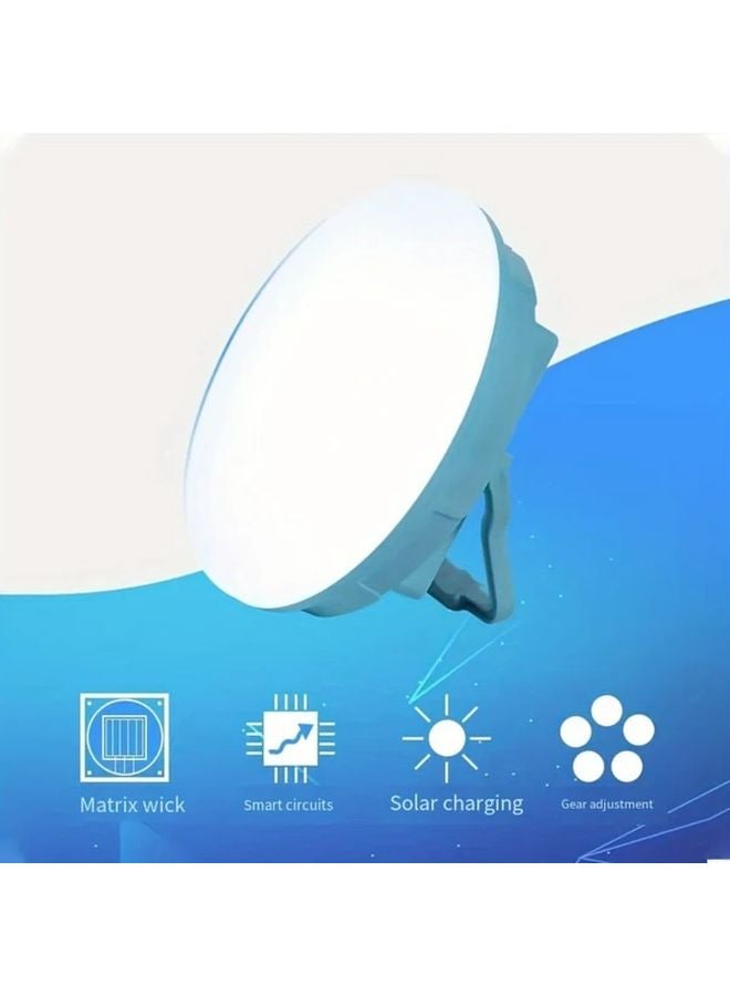 Solar Camping Light Portable IP54 4800mAh Battery Hanging Tent Outdoor Garden Lamp - Image 2